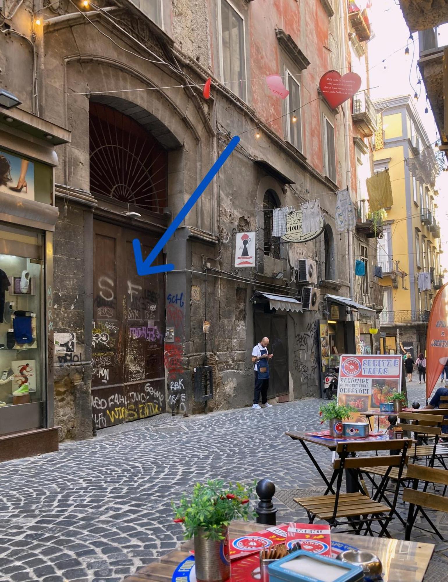 La Casa Blu Nel Cuore Storico Di Napoli Εξωτερικό φωτογραφία